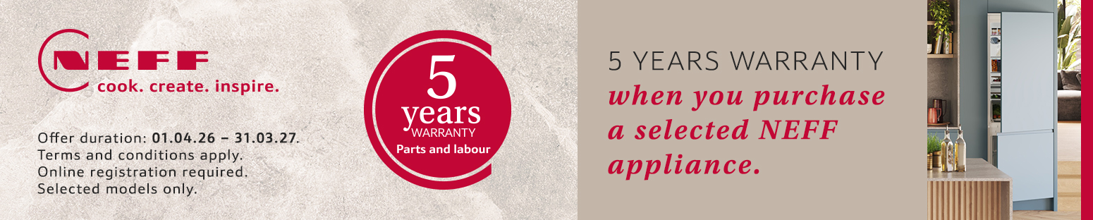 3/27 NEFF 5 Year Warranty
