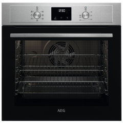 AEG 6000 SurroundCook BCX33501KM Built In Electric Single Oven - Stainless Steel 