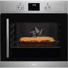 AEG 6000 Series BCX335R11M Built In Electric Single Oven - Stainless Steel 