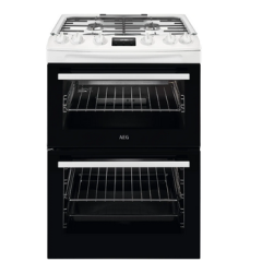 Aeg CGX6130ACW Aeg Cgx6130acw 60Cm Gas Cooker - White - A/A Rated
