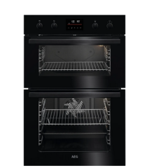 Aeg DCB535060B 6000 Surroundcook Built In Electric Double Oven 
