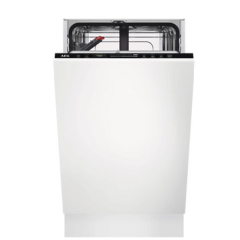 Aeg FSB73427Z Aeg Glasscare Fsb73427z Integrated Full Size Dishwasher - Black Control Panel With Sli