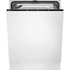 Aeg FSS53637Z Fully Integrated Standard Dishwasher - White Control Panel