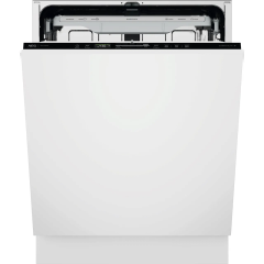 AEG 8000 Series GI8200X5TN Fully Integrated Full Size Dishwasher - White Control Panel