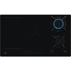 AEG HDB95623NB 90cm Mixed Fuel Induction Hob 