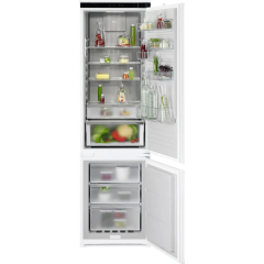 AEG NSC8M192DS 188cm Integrated Frost Free Fridge Freezer - White