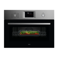 Aeg OK6NK40M Aeg Combiquick Ok6nk40m 49 Litre 46Cm High, Built In Combination Microwave Oven - Stain