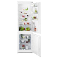 Aeg OSC6N181ES 6000 Twintech® No Frost Integrated 70/30 Fridge Freezer With Sliding Hinge Door