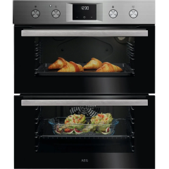 AEG OU5NU20M Built In Electric Double Oven - Stainless Steel