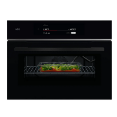 Aeg TK9NK821T Aeg Combiquick Tk9nk821t 49 Litre 46Cm High, Built In - Black