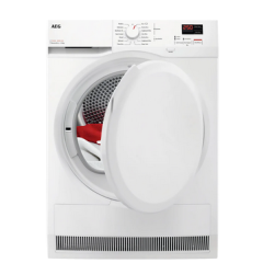 Aeg TR709G0Z Aeg 7000 Sensidry® Tr709g0z 7Kg Heat Pump Tumble Dryer - White - A+++ Rated