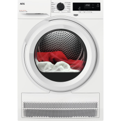 AEG 7000 Series TXH508A4R 8Kg Heat Pump Tumble Dryer - White 