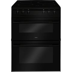 Amica AFC6520BL 60Cm Electric Cooker With Ceramic Hob - Black