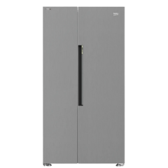Beko ASP342NDVPX Beko Harvestfresh™ Asp342ndvpx American Fridge Freezer - Stainless Steel - E Rated