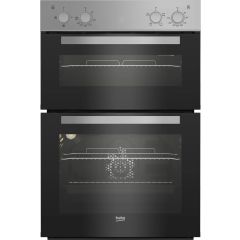 Beko BBXDF21000S Recyclednet® Built In Electric Double Oven - Stainless Steel