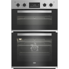 Beko BBXDF22300S Built In Electric Double Oven - Silver