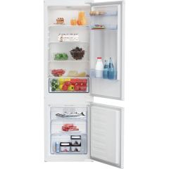 Beko BCFD473 Integrated 70/30 Frost Free Fridge Freezer With Sliding Door Fixing Kit - White