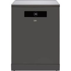 Beko BDEN38640FG Hygieneshield Standard Dishwasher - Graphite