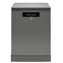 Beko BDFN36560WCFG Wifi Connected Standard Dishwasher - Graphite