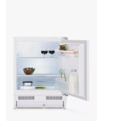 Beko BLS4682 Integrated Under Counter Fridge - White - E Rated