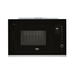 Beko BMGB25333X 25 Litre 39Cm High, Built In Small Microwave With Grill 