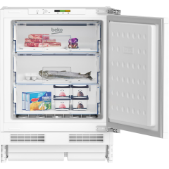 Beko BSF4682 Integrated Under Counter Freezer with Fixed Door Fixing Kit 