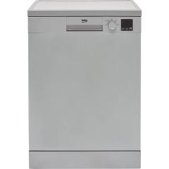 Beko DVN04X20S Standard Dishwasher - Silver