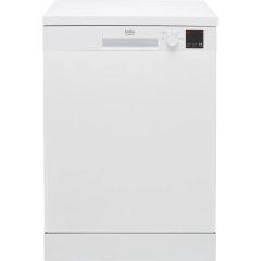 Beko DVN04X20W 60Cm Freestanding Dishwasher With 13 Place Settings - White