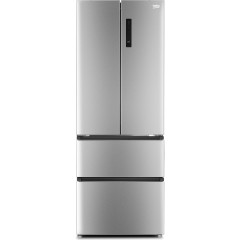 Beko GN14790PX Frost Free American Fridge Freezer - Brushed Steel 
