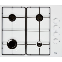 Beko HIBG64120SW 61cm Gas Hob 