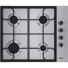 Beko HIBG64125SX 61Cm Gas Hob - Stainless Steel