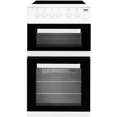 Beko KDC5422AW Electric Cooker With Ceramic Hob - White