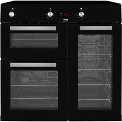 Beko KDVI90K 90Cm Electric Range Cooker With Induction Hob - Black
