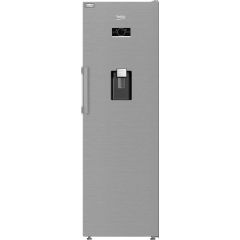 Beko LNP5686LDVPS Harvestfresh™ Larder Fridge With Water Dispenser In Stainless Steel Effect