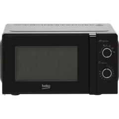 Beko Compact Solo MOC20100BFB 24cm tall, 45cm wide, Freestanding Compact Microwave 
