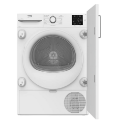 Beko NTIKP71131W 7Kg Integrated Heat Pump Tumble Dryer 