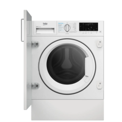 Beko WDIK854411F Integrated 8Kg / 5Kg Washer Dryer With 1400 Rpm - White 