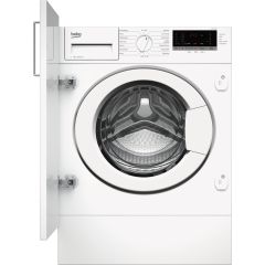Beko WTIK74122 Beko Wtik74122 Integrated 7Kg Wifi Connected Washing Machine With 1400 Rpm - White - 