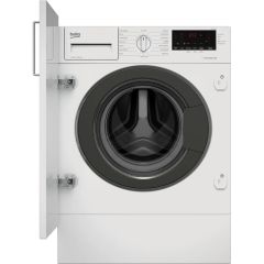 Beko WTIK86151F Integrated 8Kg Washing Machine With 1600 Rpm - White