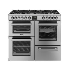 Belling 444411800 COOKCENTRE 100DF STA Cookcentre 100Cm Dual Fuel Stainless Steel