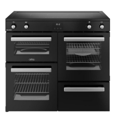 Belling 444411801 COOKCENTRE 100EI BLK 444411801 Belling Cookcentre 100Ei 100Cm Electric Range Cooke