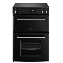 Belling 444411815 FARMHOUSE 60EI BLK 444411815 Belling Farmhouse 60Ei Tch 60Cm Electric Mini Range C