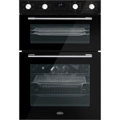 Belling ComfortCook™ BEL BI903MFC Built In Electric Double Oven - Black 