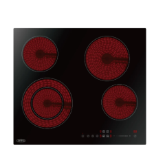 Belling CH602T_BK Belling 60Cm Touch Control Ceramic Hob In Black - 444410136