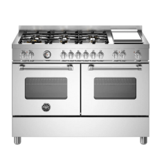 Bertazzoni MAS126G2EXT Dual Fuel Range Cooker With Gas Hob 