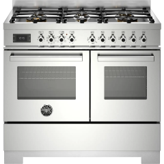Bertazzoni PRO106L2EXT2 Professional Series PRO106L2EXT2 100cm wide Gas Range Cooker - Stainless Ste