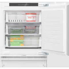 Bosch GUN21VFE0G Series 4 Integrated Frost Free Under Counter Freezer With Fixed Door Fixing Kit - S