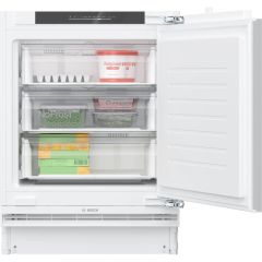 Bosch GUN21VFE0G Series 4 Integrated Frost Free Under Counter Freezer With Fixed Door Fixing Kit - E