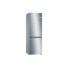 Bosch KGN33NLEBG Bosch Series 2 Kgn33nlebg 176Cm High 60/40 Fridge Freezer - Stainless Steel Look - 