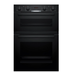 Bosch MBA533BB3B Bosch Series 4 Mba533bb3b Built In Electric Double Oven - Black - A Rated